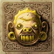 Den gula maskens symbol i Quest Gonzo