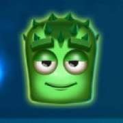 Symbolen för det gröna monstret i Reactunz